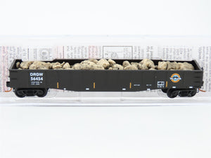 N Micro-Trains MTL 10500141 DRGW Rio Grande Gondola Car #56454 w/Load