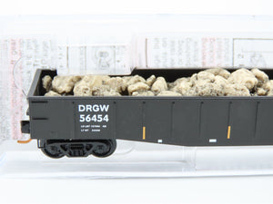 N Micro-Trains MTL 10500141 DRGW Rio Grande Gondola Car #56454 w/Load