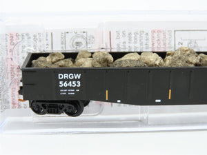 N Micro-Trains MTL 10500142 DRGW Rio Grande Gondola Car #56453 w/Load