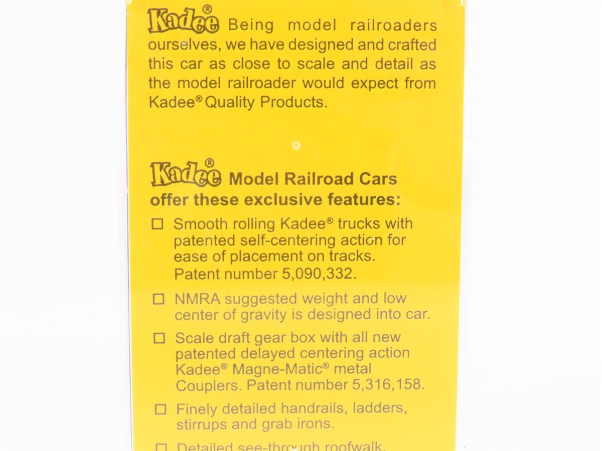 HO Scale Kadee 5004 NW Norfolk &amp; Western Railroad 40&#39; Single Door Box Car #44025