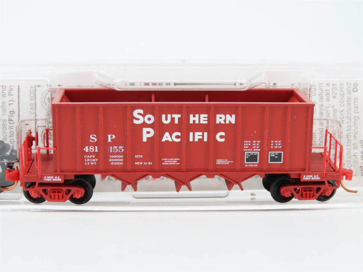 N Micro-Trains MTL 125010 SP Southern Pacific 3-Bay Ortner Hopper #481155 Custom