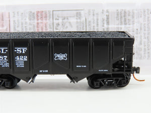 N Scale Micro-Trains MTL 08500050 SLSF Frisco 2-Bay Hopper Car #87422 wLoad