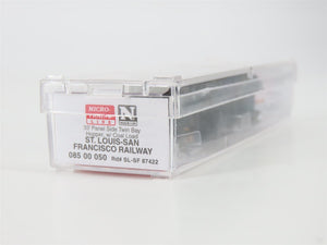 N Scale Micro-Trains MTL 08500050 SLSF Frisco 2-Bay Hopper Car #87422 wLoad