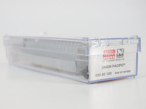 N Scale MicroTrains MTL 03500120 UP Union Pacific 40' Dispatch Stock Car #48199D