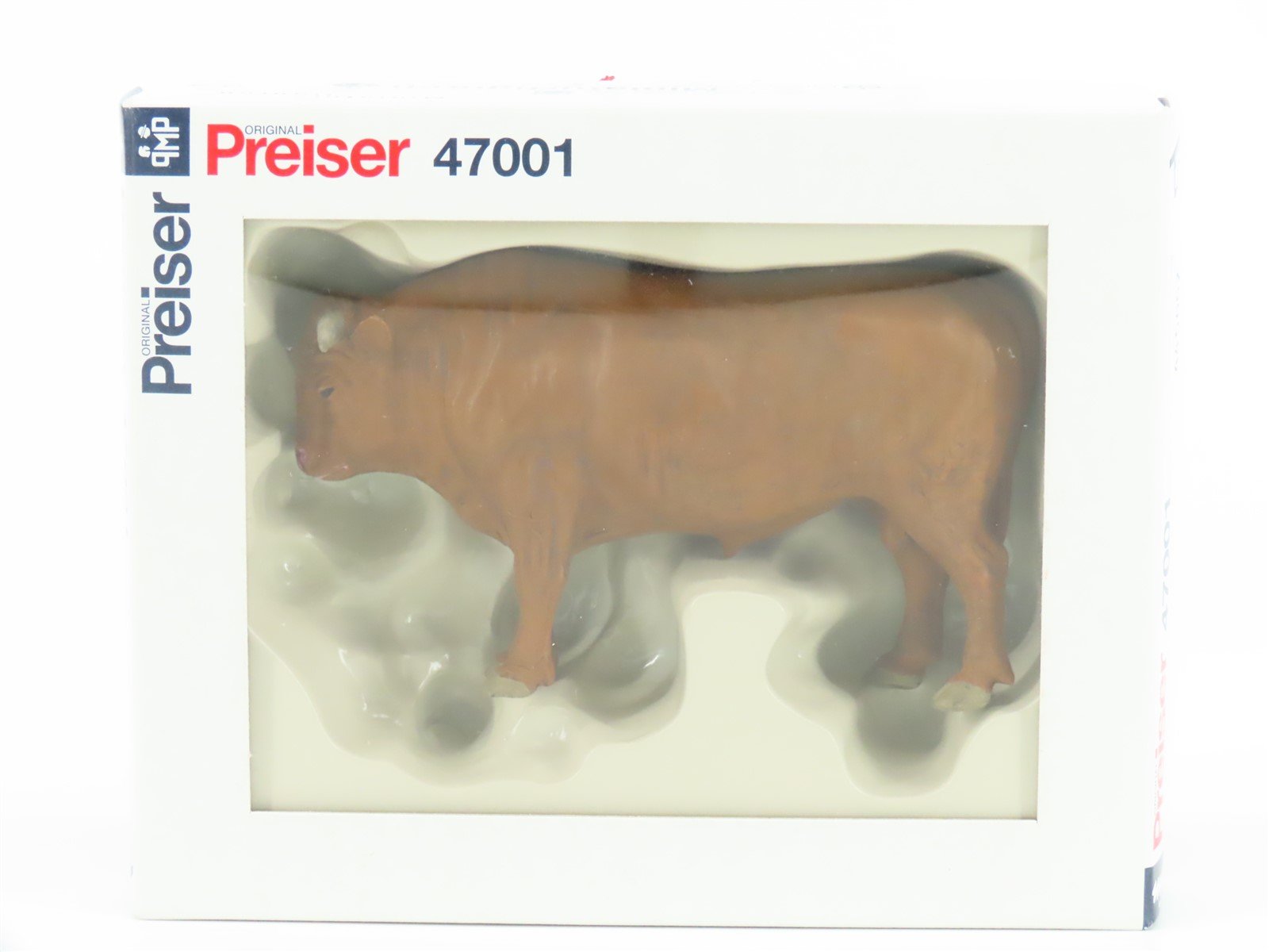 G 1/25 Scale Preiser Elastolin 47001 Bull Standing Animal Figure