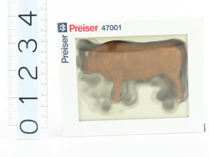 G 1/25 Scale Preiser Elastolin 47001 Bull Standing Animal Figure