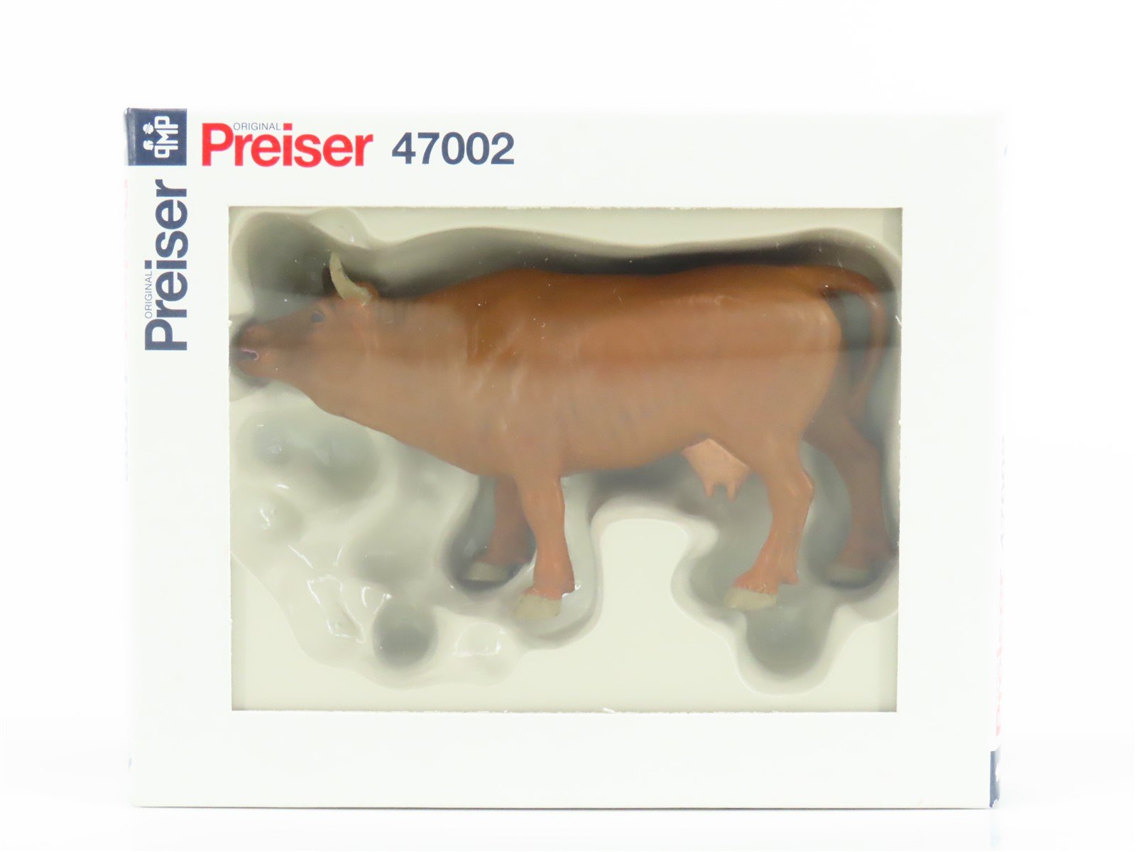 G 1/25 Scale Preiser Elastolin 47002 Cow Lowing Animal Figure