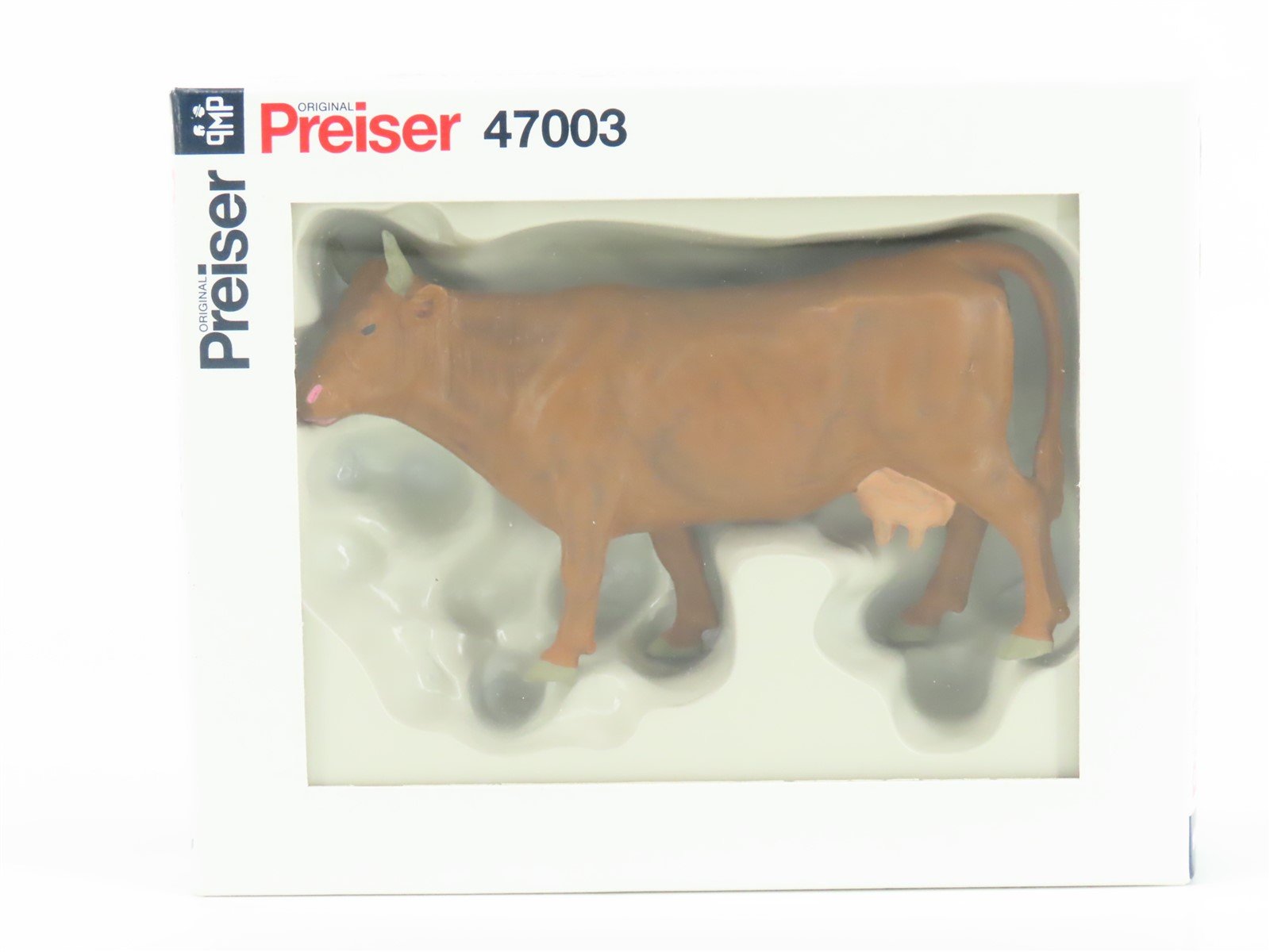 G 1/25 Scale Preiser Elastolin 47003 Cow Standing Animal Figure
