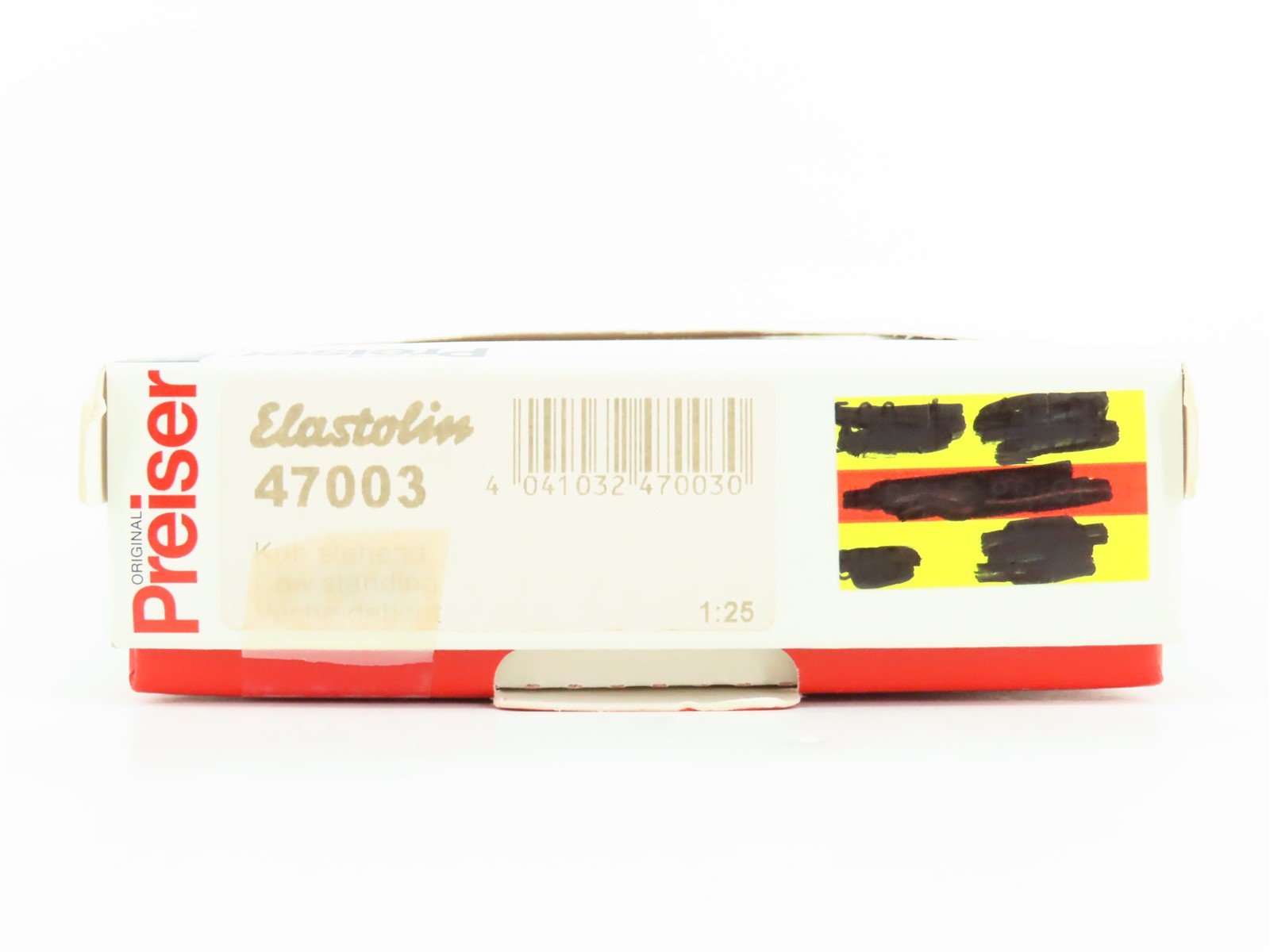 G 1/25 Scale Preiser Elastolin 47003 Cow Standing Animal Figure