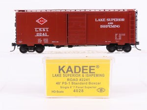 HO Scale Kadee 4028 LS&I Lake Superior & Ishpeming 40' Single Door Box Car #2241