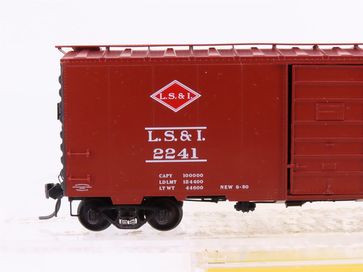 HO Scale Kadee 4028 LS&amp;I Lake Superior &amp; Ishpeming 40&#39; Single Door Box Car #2241