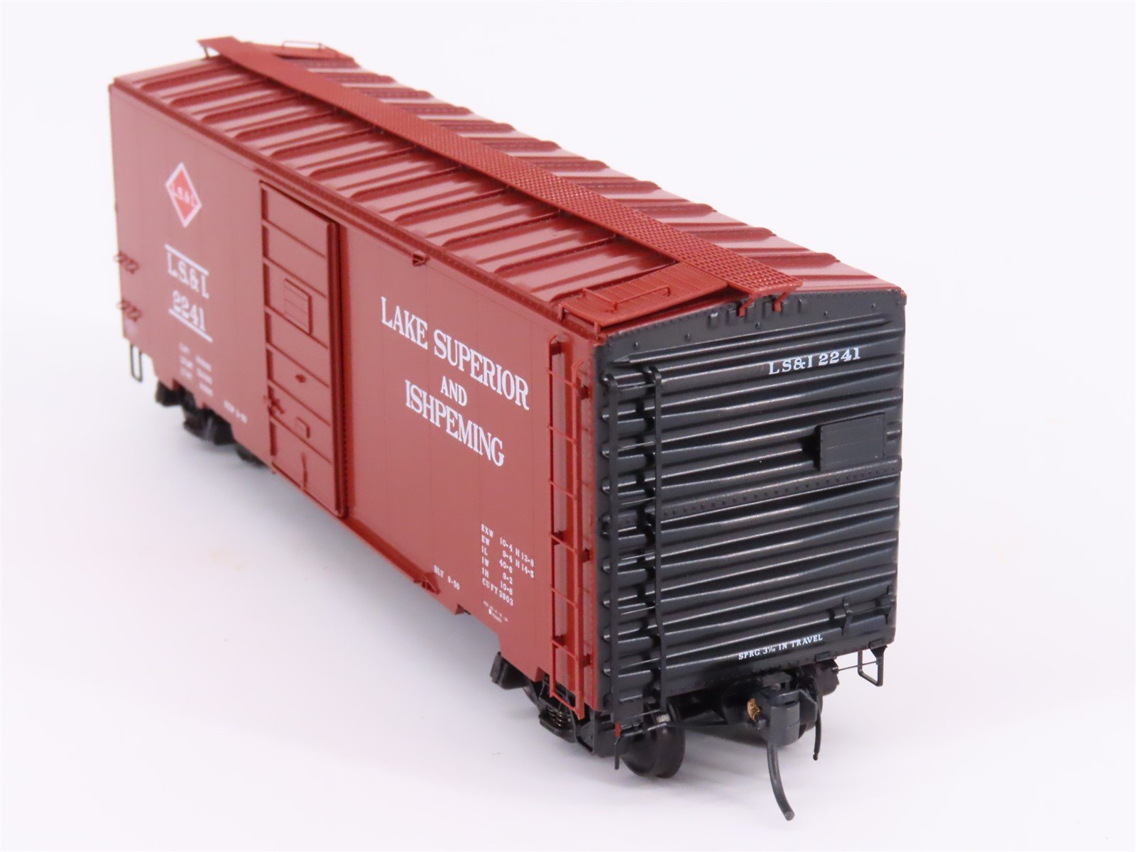 HO Scale Kadee 4028 LS&I Lake Superior & Ishpeming 40' Single Door Box Car #2241