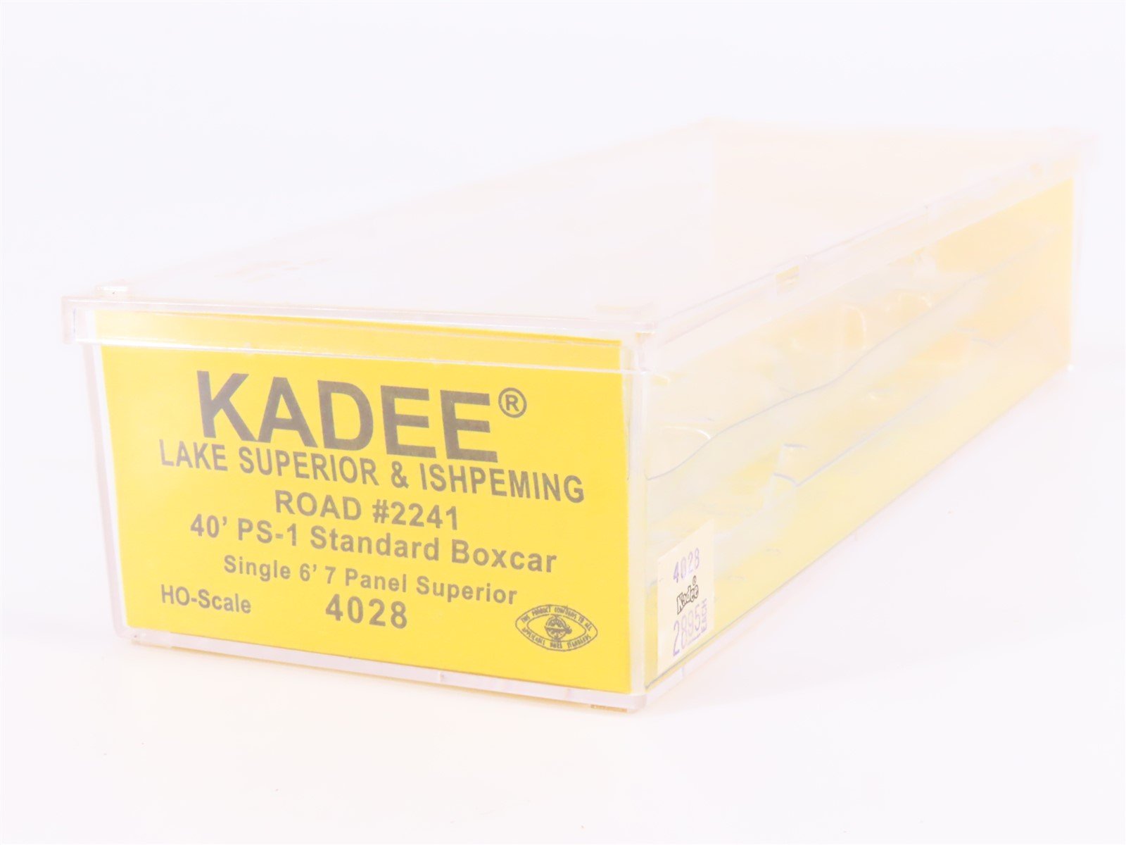 HO Scale Kadee 4028 LS&I Lake Superior & Ishpeming 40' Single Door Box Car #2241