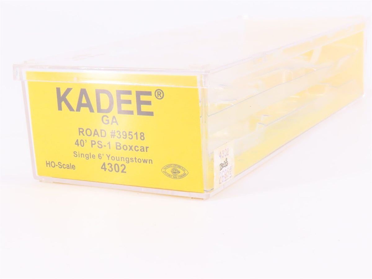 HO Scale Kadee 4302 GA Georgia Railroad 40&#39; Single Door Box Car #39518