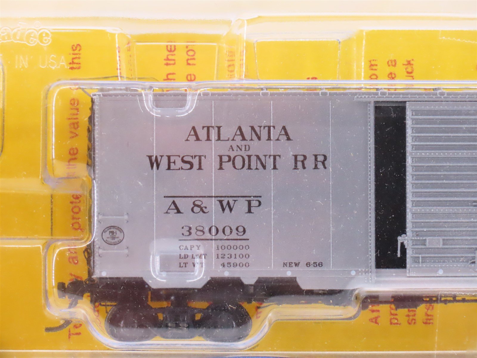 HO Kadee 5246 A&WP The West Point Route 40' Single Door Box Car #38009 - Sealed