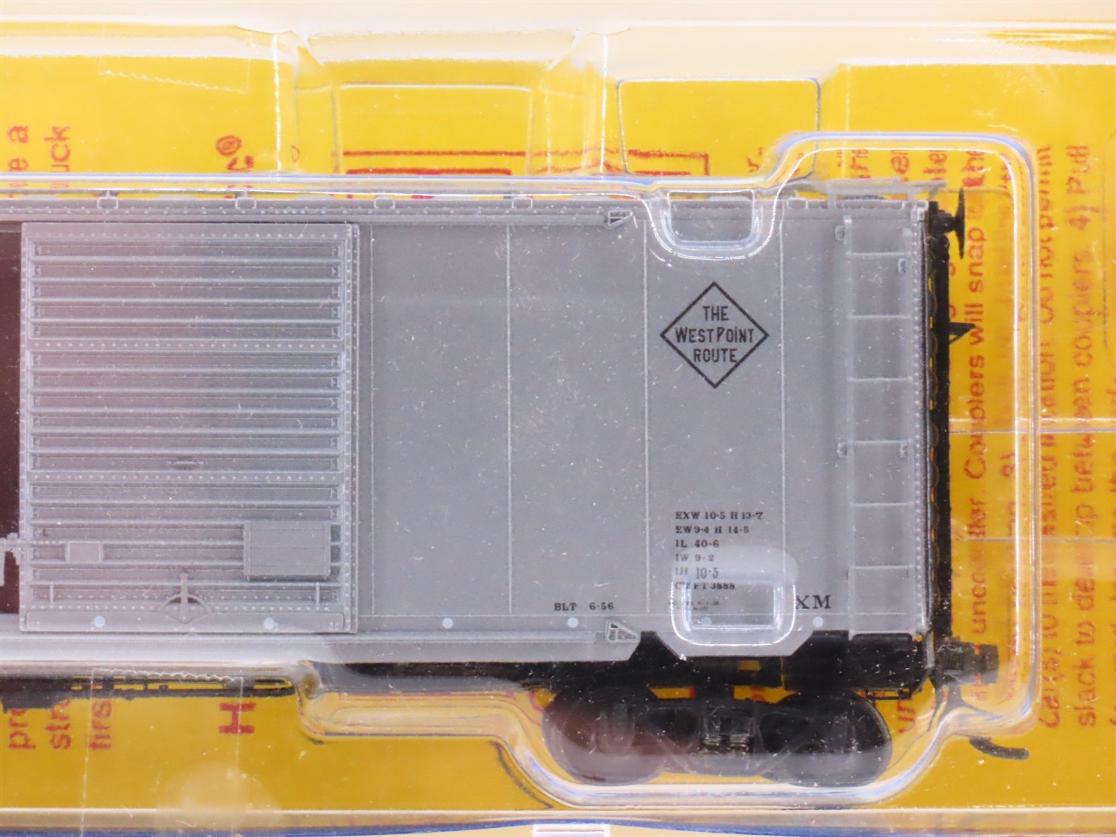 HO Kadee 5246 A&WP The West Point Route 40' Single Door Box Car #38009 - Sealed