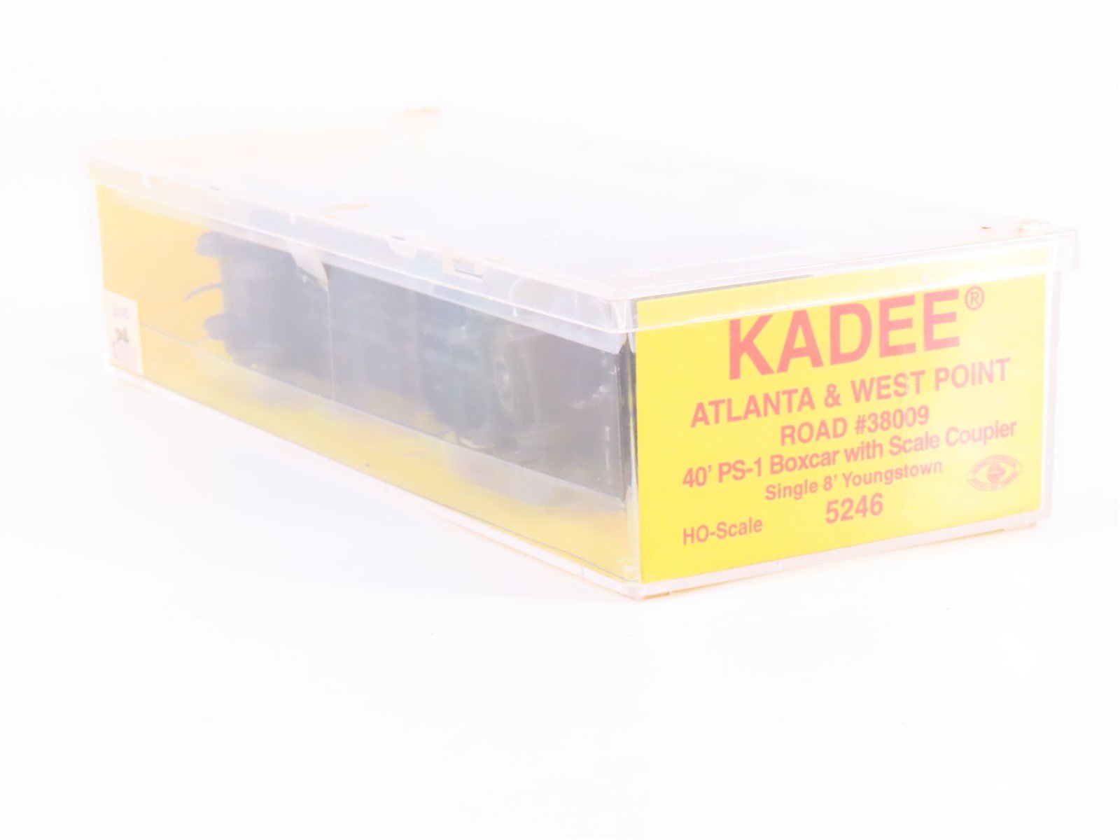 HO Kadee 5246 A&WP The West Point Route 40' Single Door Box Car #38009 - Sealed