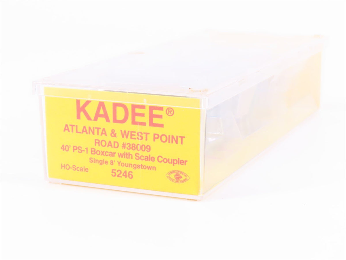 HO Kadee 5246 A&amp;WP The West Point Route 40&#39; Single Door Box Car #38009 - Sealed