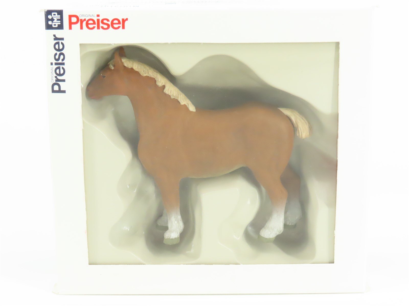 G 1/25 Scale Preiser Elastolin 47024 Belgian Horse Standing Animal Figure