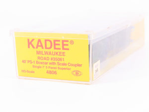 HO Scale Kadee 4806 MILW Route of the Hiawathas 40' Box Car #35061 - Sealed