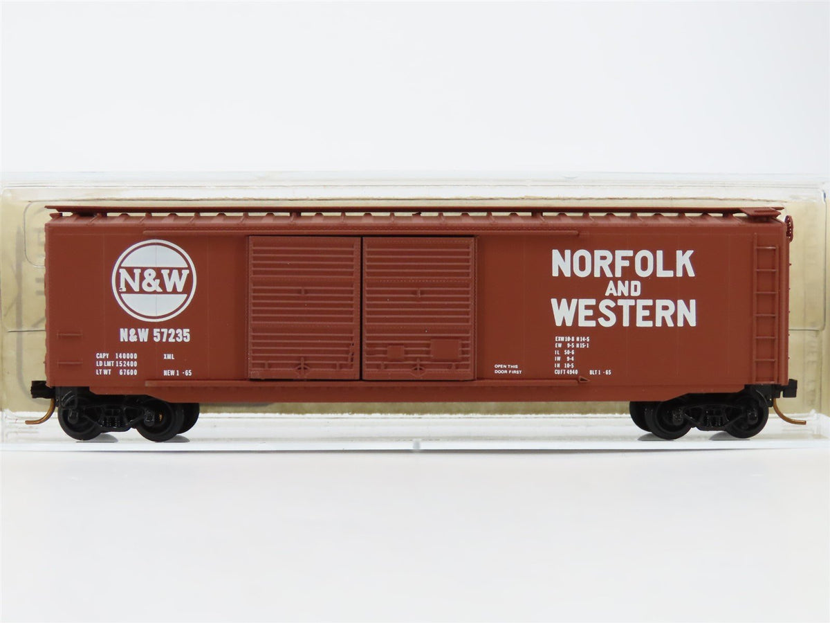 N Scale BLW/Kadee BLW-44 N&amp;W Norfolk &amp; Western 50&#39; Boxcar #57235