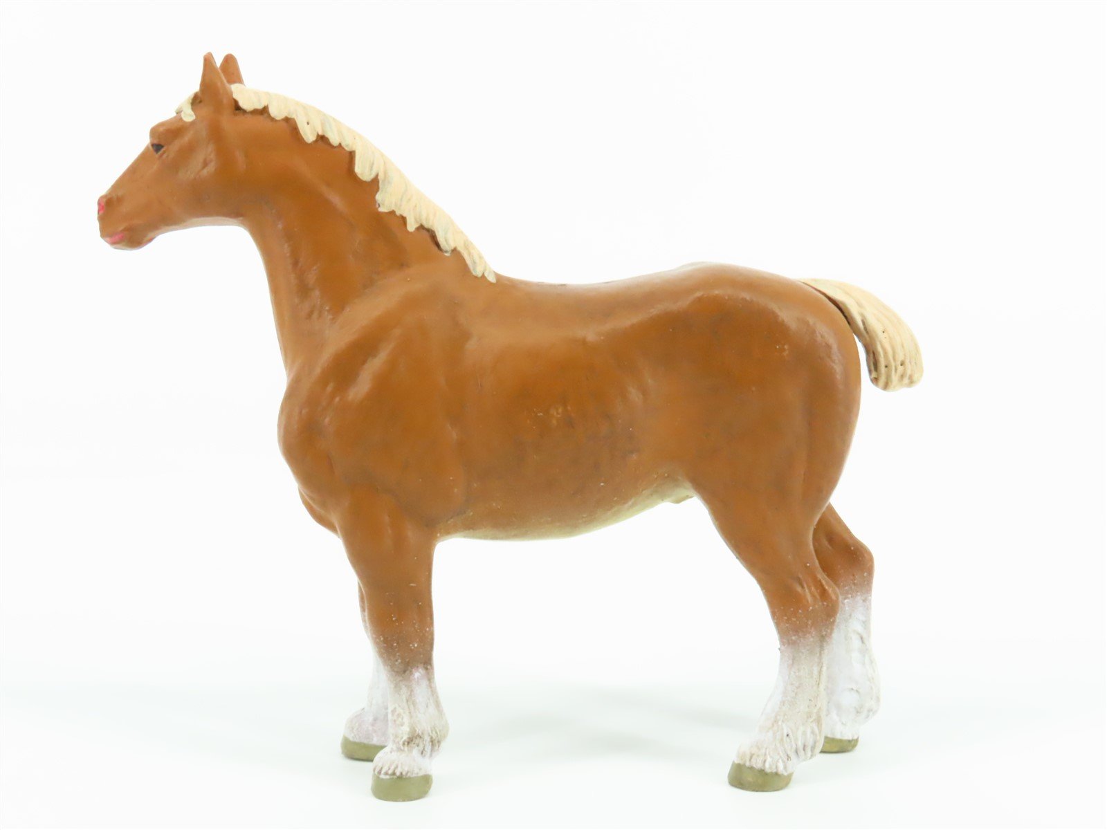 G 1/25 Scale Preiser Elastolin 47024 Belgian Horse Standing Animal Figure