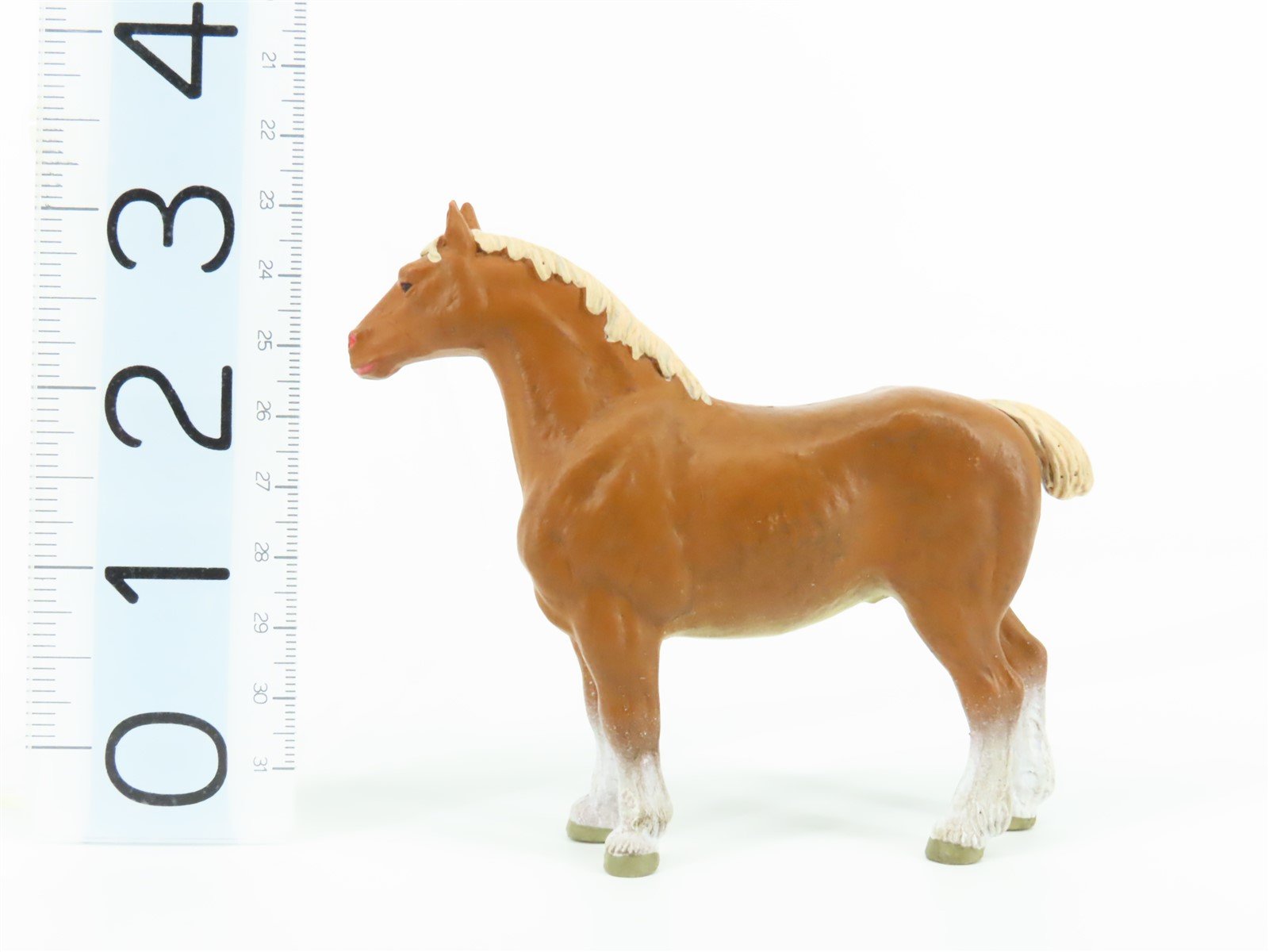 G 1/25 Scale Preiser Elastolin 47024 Belgian Horse Standing Animal Figure