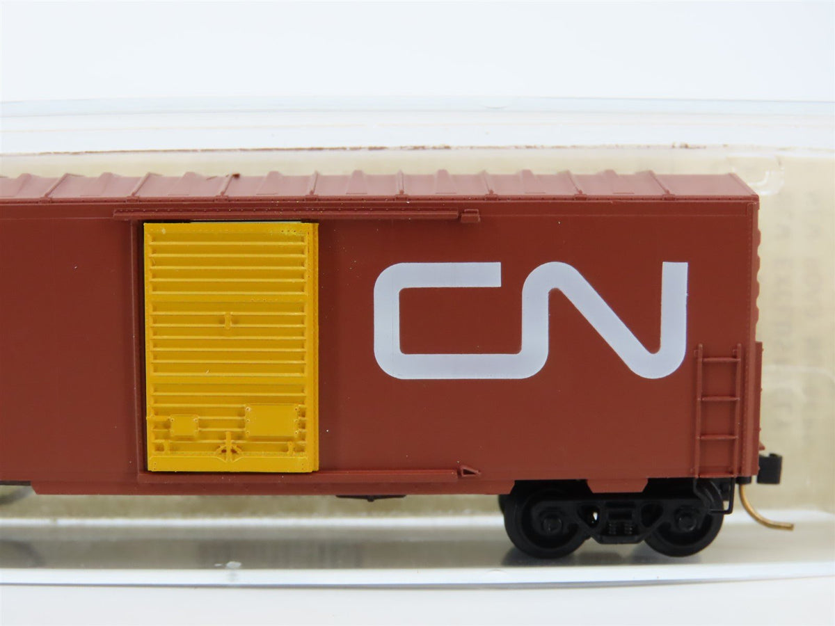 N Brooklyn Locomotive Works/Kadee BLW-47 CN Canadian National 40&#39; Boxcar #589791