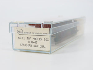 N Brooklyn Locomotive Works/Kadee BLW-47 CN Canadian National 40' Boxcar #589791