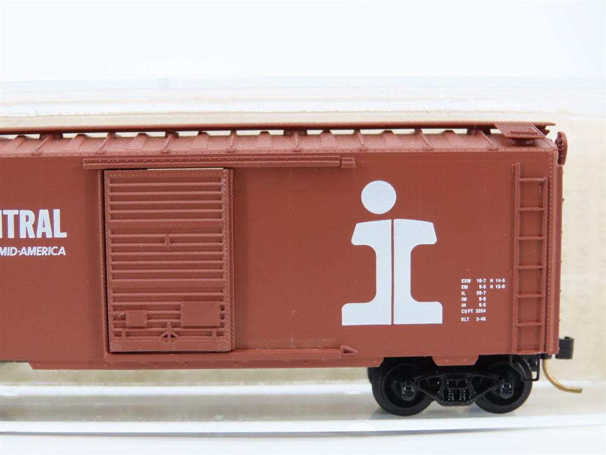 N Brooklyn Locomotive Works/Kadee BLW-42 Illinois Central 40&#39; Boxcar #22095