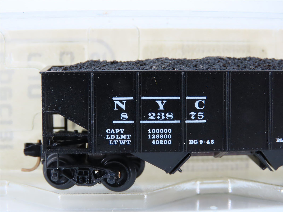 N Brooklyn Locomotive Works/Kadee BLW-50 NYC 33&#39; 2-Bay Hopper #823875 w/ Load