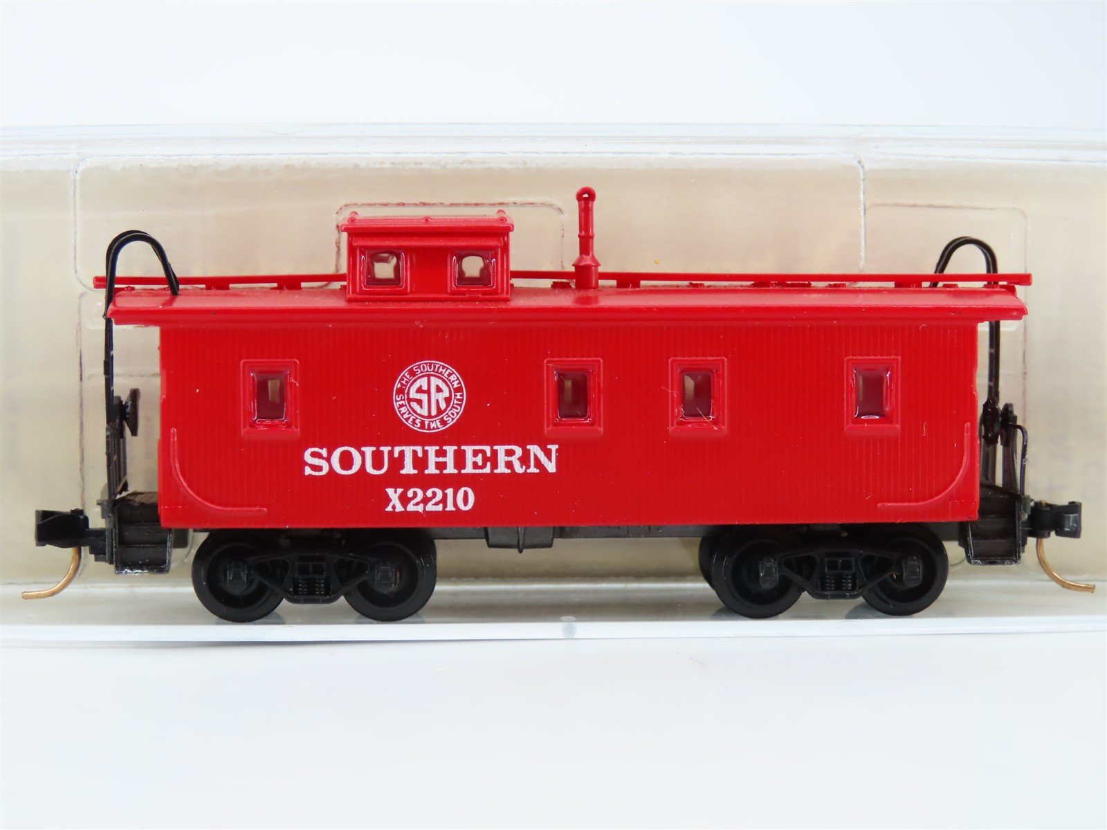 N Scale Brooklyn Locomotive Works/Kadee/MTL 100 Series Southern Caboose #X2210