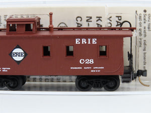 N Scale Brooklyn Locomotive Works/Kadee 113 Erie Railway Caboose #C-28