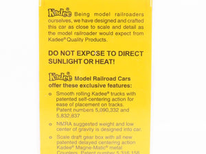 HO Scale Kadee 6004 C&O Chesapeake & Ohio 50' Single Door Box Car #21142