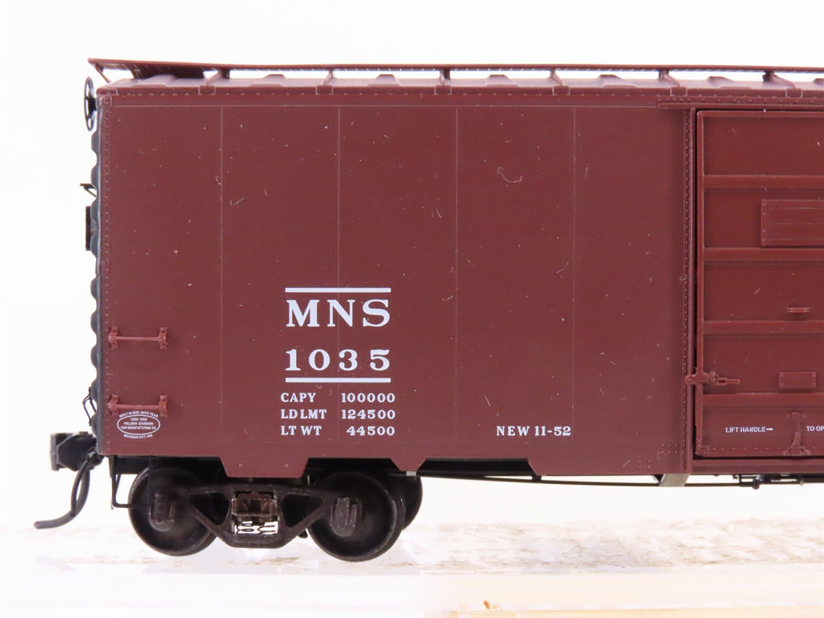 HO Scale Kadee 4021 MNS Minneapolis Northfield &amp; Southern 40&#39; Box Car #1035