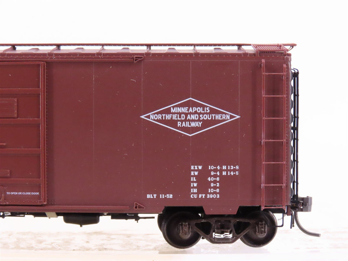 HO Scale Kadee 4021 MNS Minneapolis Northfield &amp; Southern 40&#39; Box Car #1035