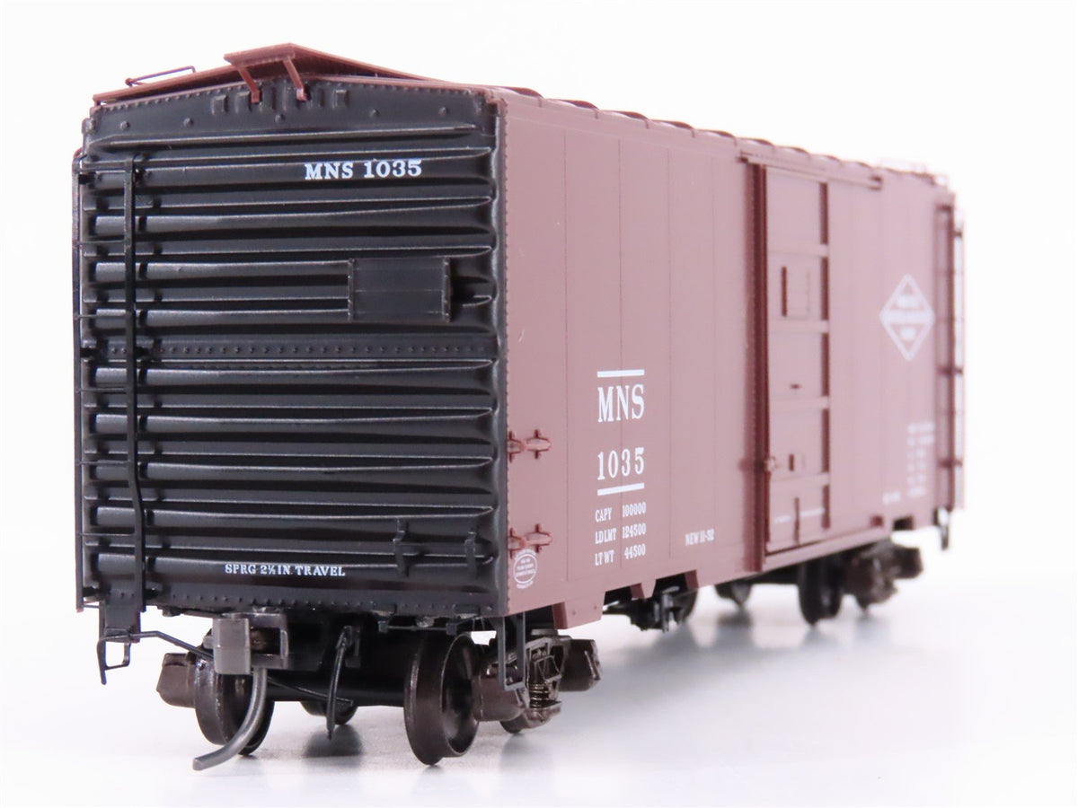 HO Scale Kadee 4021 MNS Minneapolis Northfield &amp; Southern 40&#39; Box Car #1035