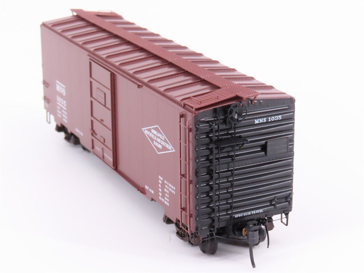 HO Scale Kadee 4021 MNS Minneapolis Northfield &amp; Southern 40&#39; Box Car #1035