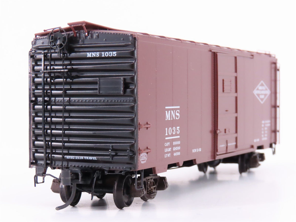 HO Scale Kadee 4021 MNS Minneapolis Northfield &amp; Southern 40&#39; Box Car #1035