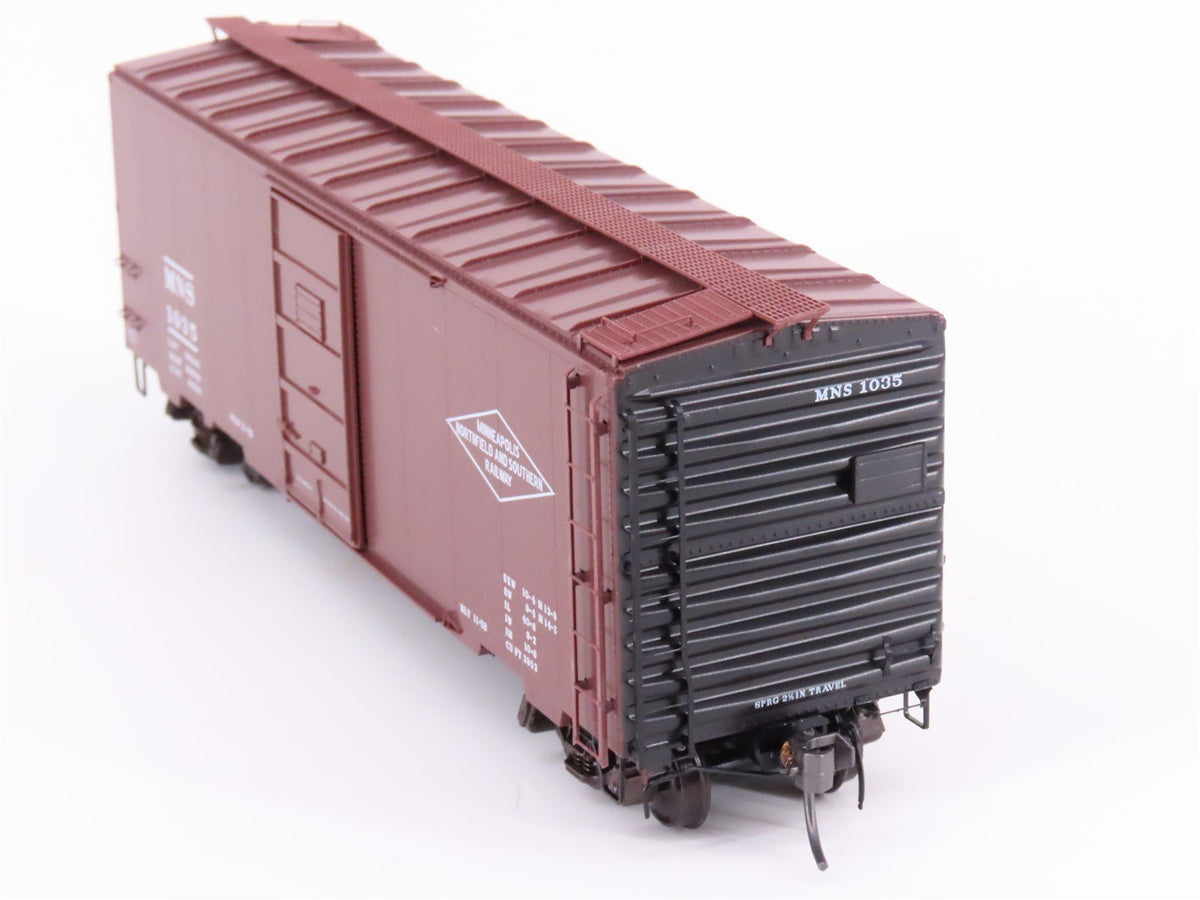 HO Scale Kadee 4021 MNS Minneapolis Northfield &amp; Southern 40&#39; Box Car #1035