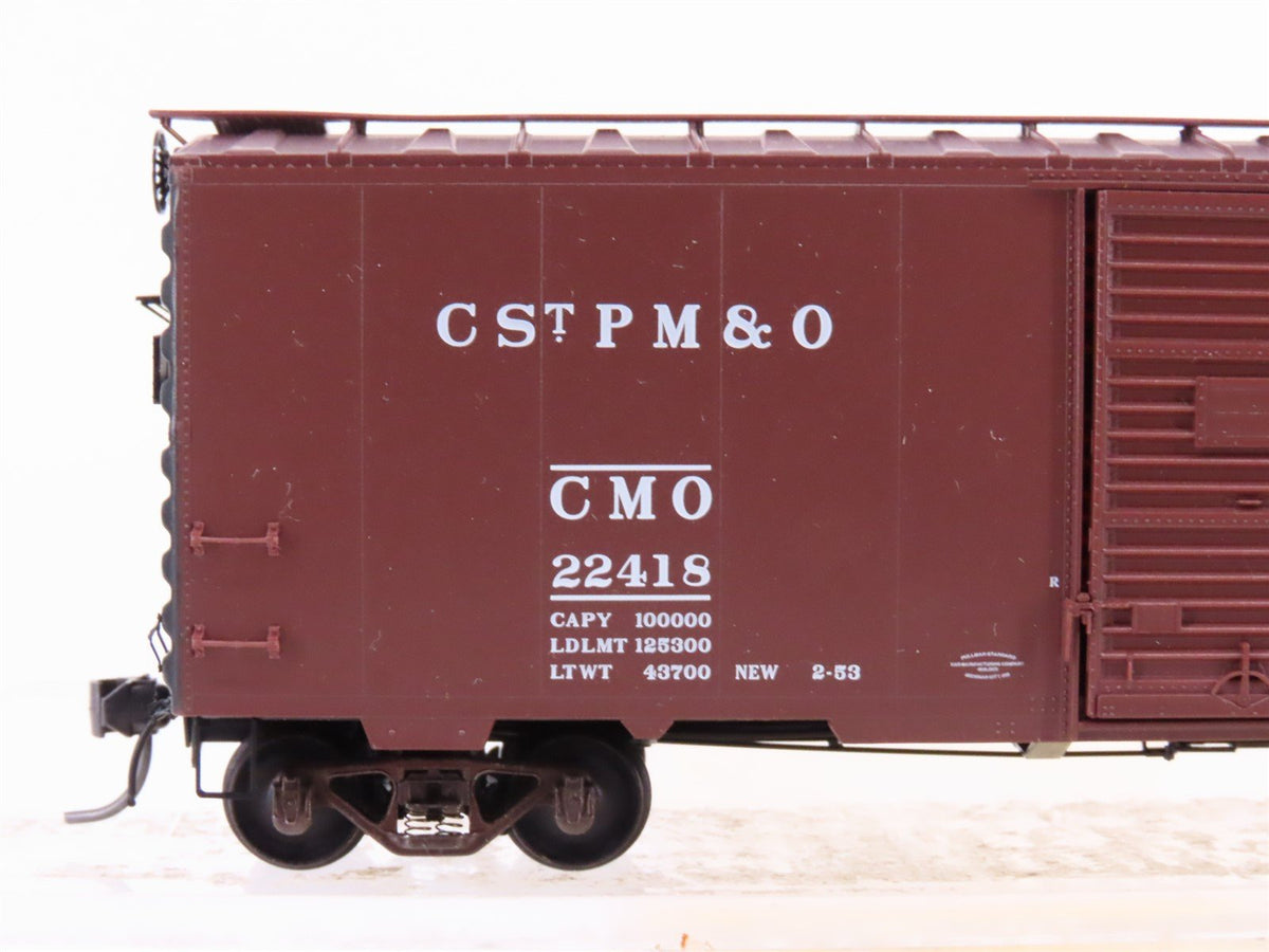 HO Kadee 4038 CMO Overland Route of the 400 Streamliners 40&#39; Box Car #22418