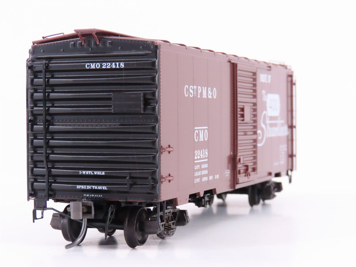HO Kadee 4038 CMO Overland Route of the 400 Streamliners 40&#39; Box Car #22418
