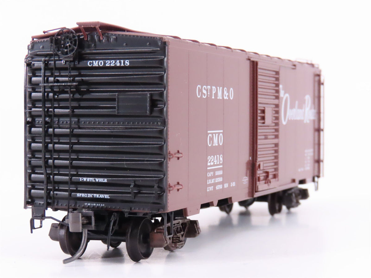 HO Kadee 4038 CMO Overland Route of the 400 Streamliners 40&#39; Box Car #22418