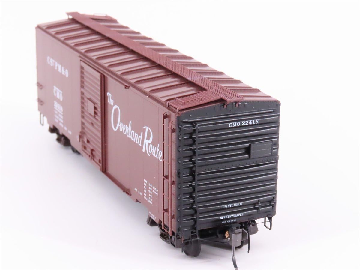 HO Kadee 4038 CMO Overland Route of the 400 Streamliners 40&#39; Box Car #22418