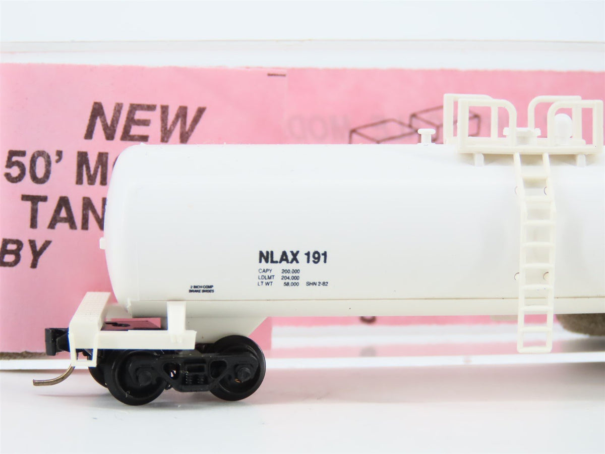 N Scale Roundhouse NLAX NASA 50&#39; Modern Tankcar #191