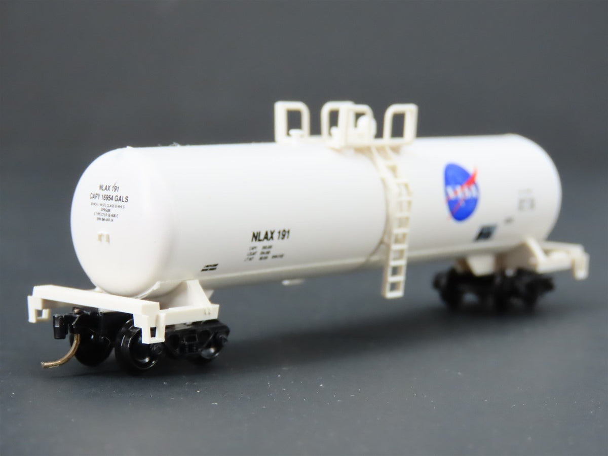 N Scale Roundhouse NLAX NASA 50&#39; Modern Tankcar #191