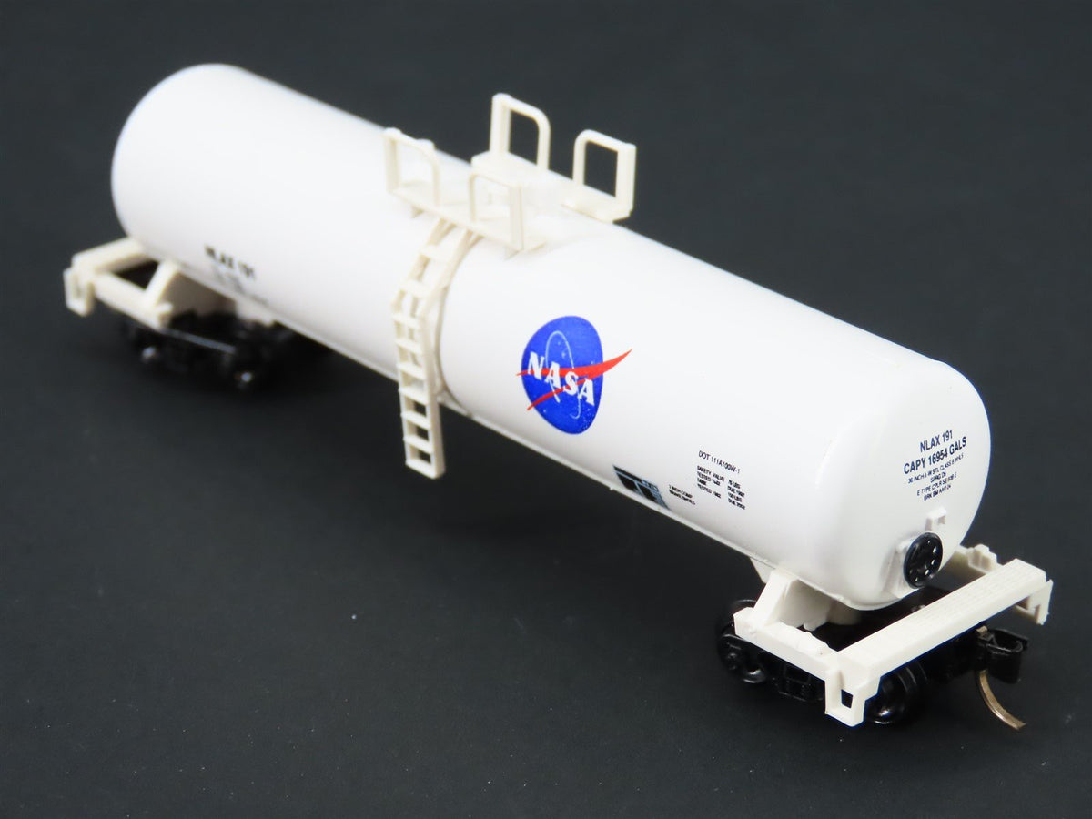 N Scale Roundhouse NLAX NASA 50&#39; Modern Tankcar #191