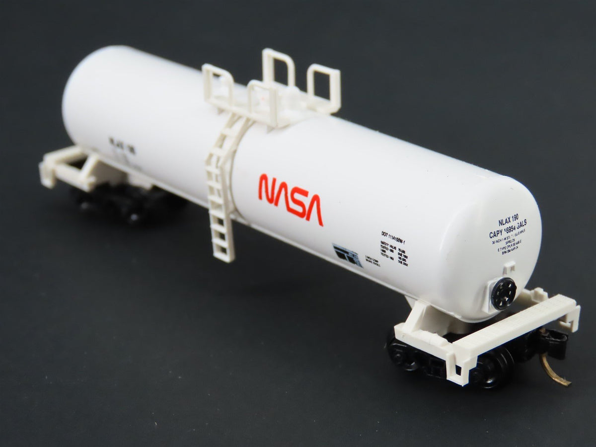 N Scale Roundhouse NLAX NASA 50&#39; Modern Tankcar #190