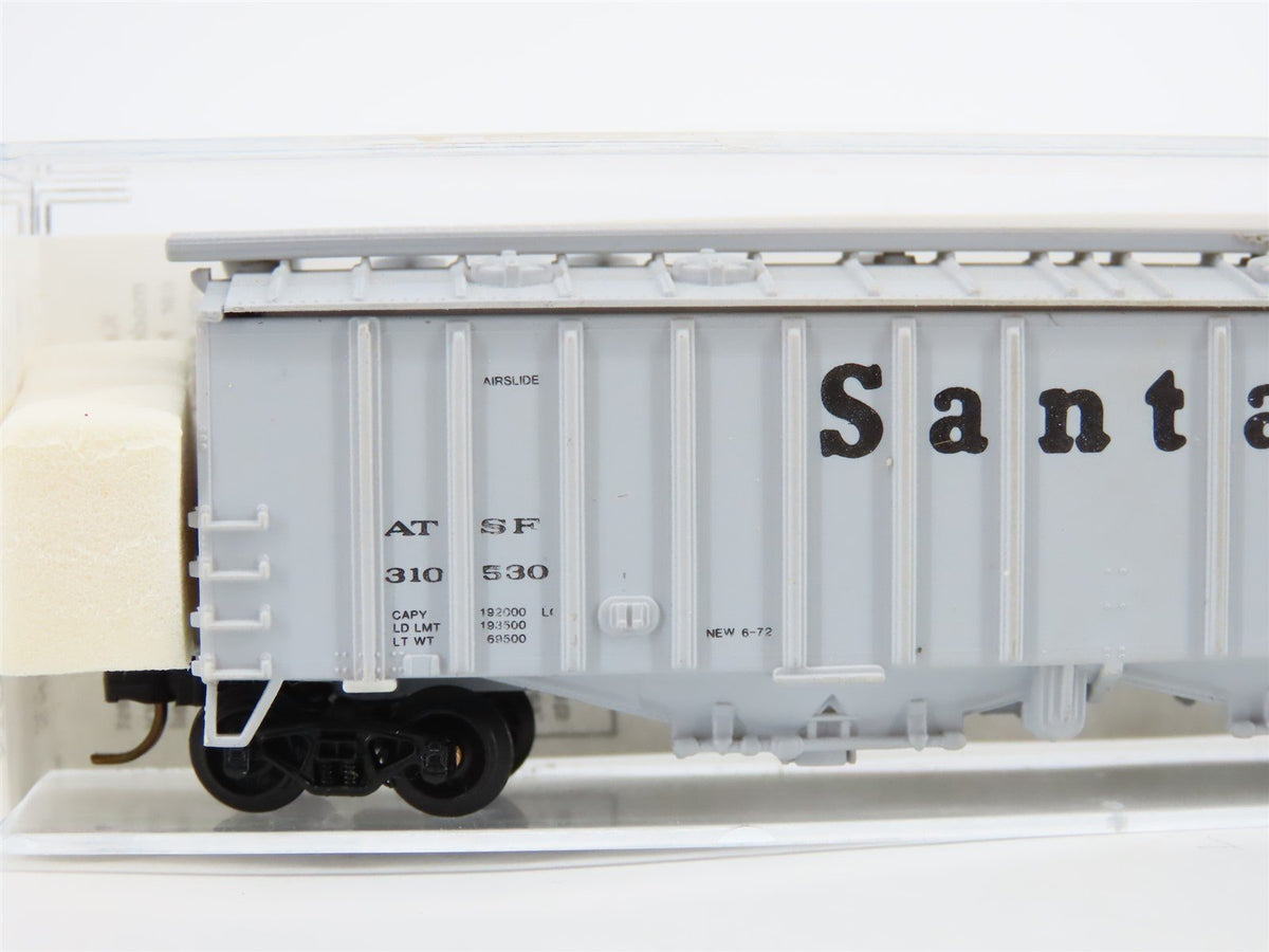 N Scale Kadee/Micro-Trains ATSF Santa Fe Airslide 2-Bay Hopper Car #310530