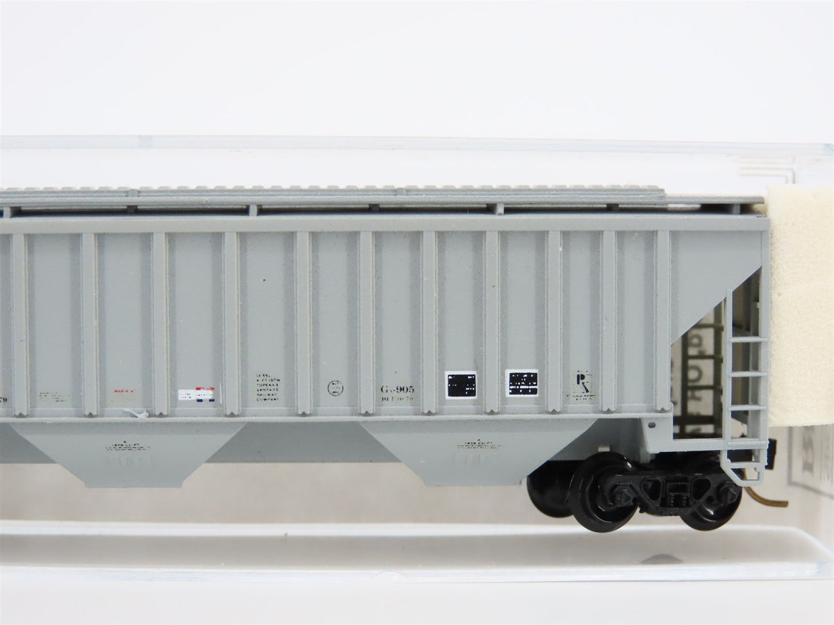 N Scale Kadee/Micro-Trains ATSF Santa Fe 3-Bay Hopper Car #315900 Custom